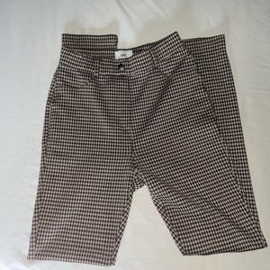 Size Small Brown Houndstooth Leggings
